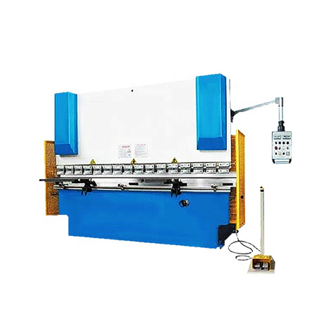 Висока производителност wf67k 110 тона 2500 mm 5 оси CNC преса спирачка с DELEM DA 66T DA69T CNC система