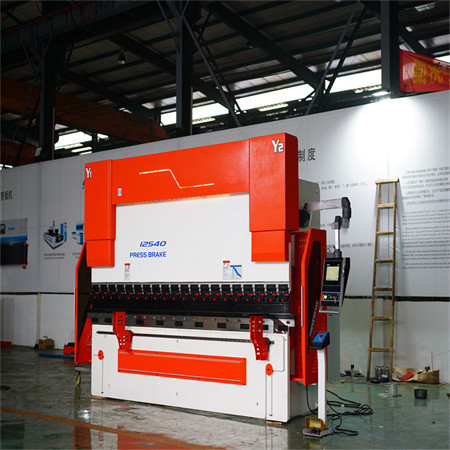 Спирачна машина за огъване Висококачествен серво DA53 ламарина Хидравлична CNC преса за огъване спирачна машина