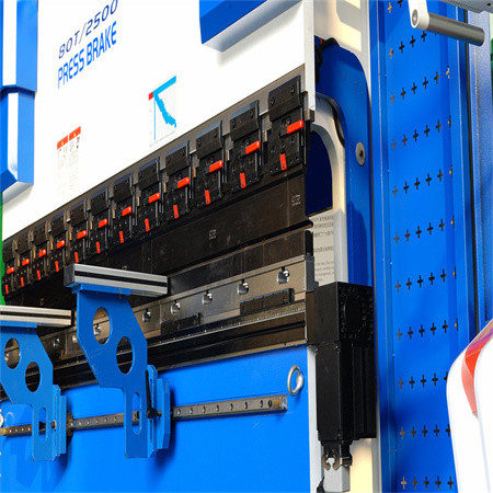 Пълна серво CNC прес спирачка 200 тона с 4 оси Delem DA56s CNC система и лазерна система за безопасност