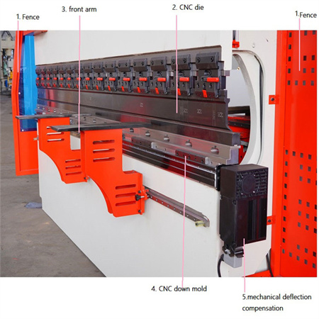 200 тона метална листова стомана CNC хидравлична преса спирачна машина за огъване
