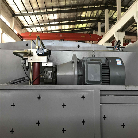 e21 хидравлична стоманена пресова спирачка хидравлична машина за огъване на метал с 2 ос