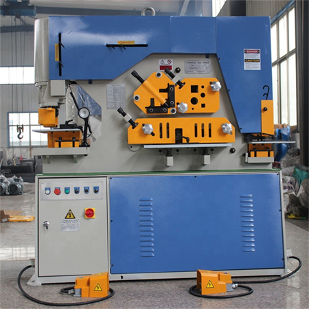 Комбинирана машина за щанцоване Ironworker хидравлична CNC машина за срязване
