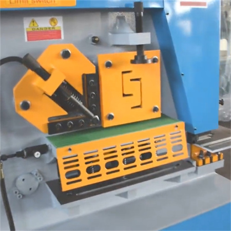 Нова хидравлична железообработваща машина за щанцоване и срязване
