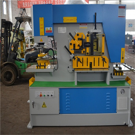 APEC CNC Широко използвана хидравлична машина за железообработване, щанцоване и срязване хидравлична машина за рязане на стоманени пръти
