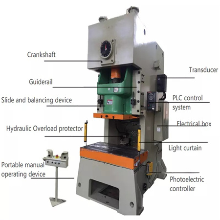 висококачествена автоматична електрическа механична машина за щанцоване на ламарина