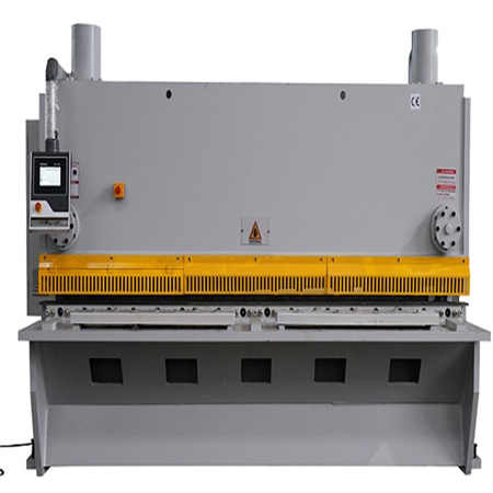 CNC хидравлична преса спирачка метална листова плоча от неръждаема стомана мека стомана рязане щанцоване срязване огъване машина за сгъване