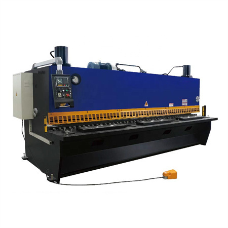 висока точност на рязане QC12Y 4x2500 машина за срязване на ламарина хидравлична машина за срязване на стоманени плочи