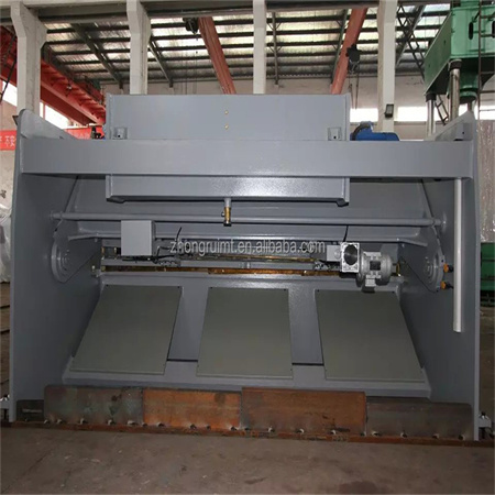 CNC HVR хидравлична въртяща се греда гилотинна срязваща машина за рязане на метални листове