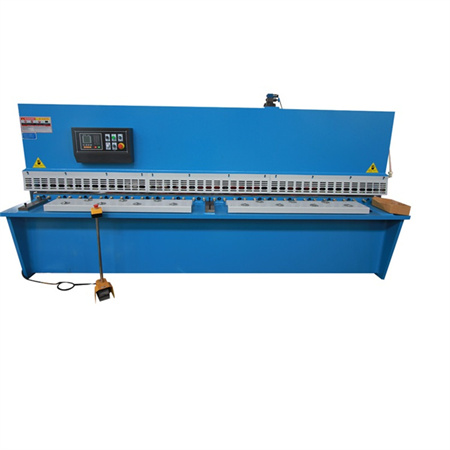 QC11Y6X2500 Европейска стандартна машина за рязане на листове от неръждаема стомана/машина за рязане на гилотина