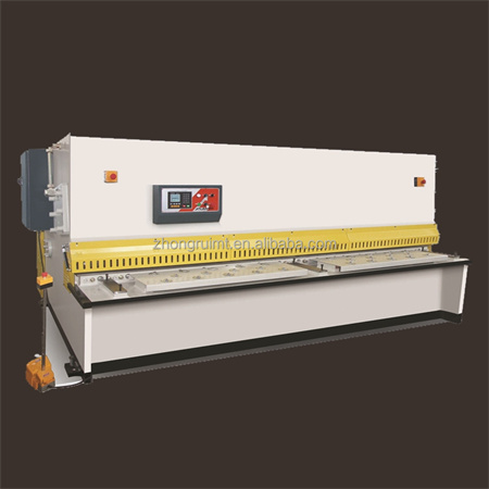 Хидравлична пресова спирачна машина за огъване за рязане, срязваща машина с CNC неръждаема стомана
