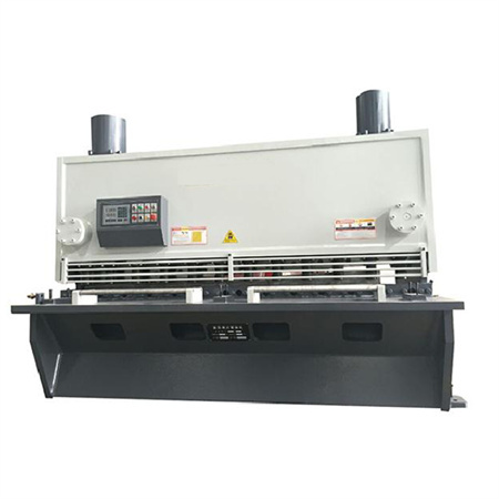Хидравлична CNC/NC 4mm 6mm 8mm 10mm машина за рязане на стомана с гилотина за срязване на стоманени плочи с висока прецизност E22/DA41