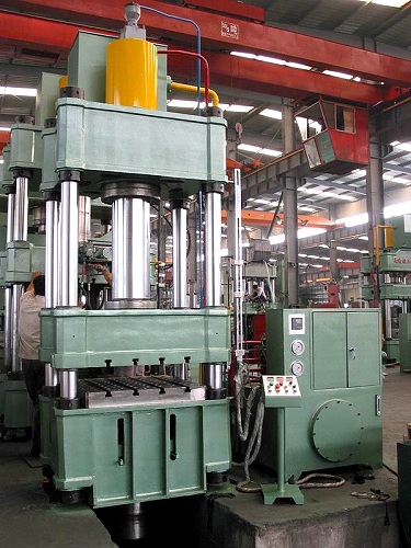 Машини за пробиване на метални дупки 100 тона хидравлична пресова машина с четири колони за дълбоко изтегляне